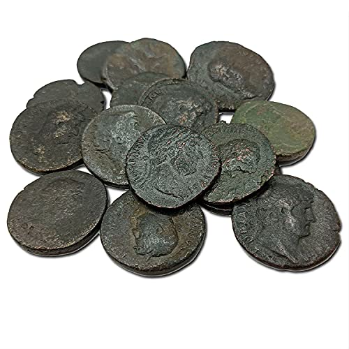 IMPACTO COLECCIONABLES Moneda Antigua Original - Adriano, el Emperador Hispano. As de Bronce