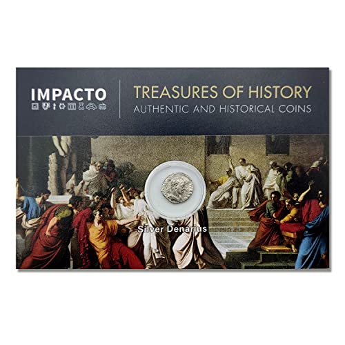 IMPACTO COLECCIONABLES Moneda Antigua Originale. El Dinero de Roma. Los Denarios de Plata del Imperio Romano