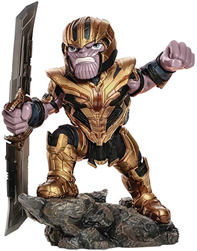 Iron Studios Figura Oficial de Marvel Thanos Endgame Mini Co