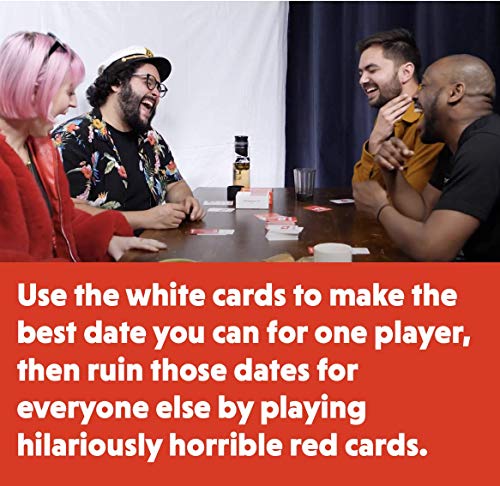 Jack Dire - Juego de cartas Red Flags, el divertido juego de las citas terribles, ideal para fiestas, para adultos, de 3 a 10 jugadores, del creador de Superfight