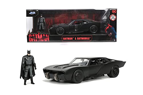 Jada Toys- Batmóvil coche metal, Color negro (253215010)