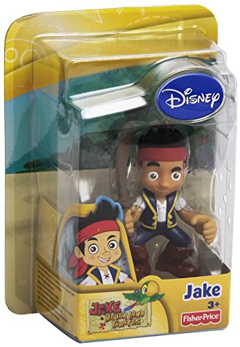 Jake y los Piratas - Muñeco de acción, Pirata Jake (Mattel X8167)