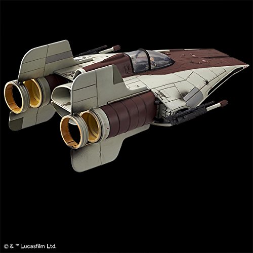 Japan Action Figures - Star Wars A-wing starfighter 1/72 scale plastic model *AF27* by Bandai