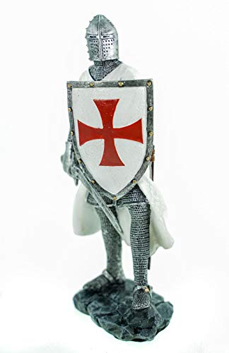 Joh. Vogler GmbH - Figura decorativa de caballero alemán con escudo y espada