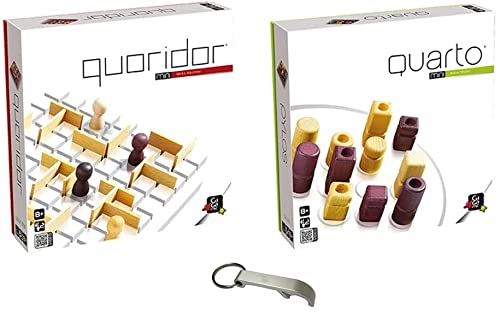 Juego de 2 juegos: Quarto Mini + Quoridor Mini + 1 Yoyo Blumie.