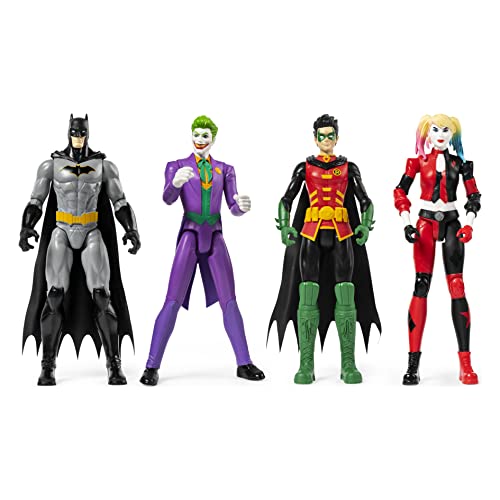 Juego de 4 Figuras de acción de Batman, Robin, Copperhead y Talon, 30 cm