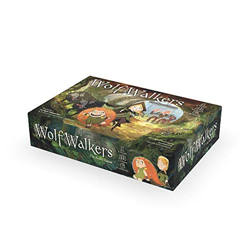 Juego de Mesa de WolfWalkers - Juego de Mesa Familiar de Aventuras Original - Mundo Mágico Animado Único - Juego de Mesa Divertido y Atractivo para Niños de 6 Años en adelante - Hermosas Ilustraciones