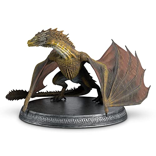 Juego de Tronos - Modelo Dragón Viserion - Modelos Oficiales de Juego de Tronos por Colecciones Eaglemoss
