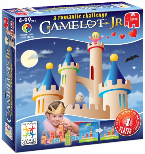 Jumbo 17537 - Smart Games Camelot Junior, Juego de Habilidad de Madera