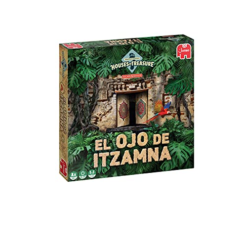 Jumbo - Escape Quest El Ojo de Itzamna, Juego de mesa que simula una experiencia escape room y puzle adulto a partir de 16 años