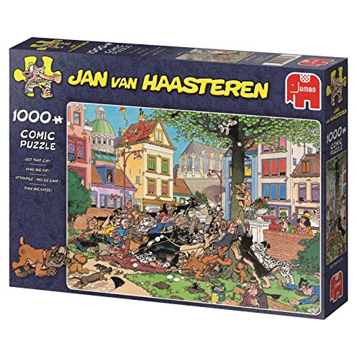 Jumbo - Puzzle Get That Cat! 1000 Piezas (619056)