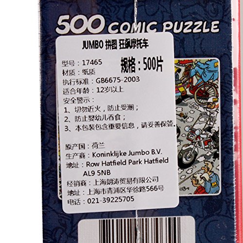 Jumbo - Puzzle Scooter Scramble, 500 Piezas (617465)