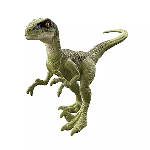 Jurassic World Camp Cretaceous Dino Escape Wild Pack Velociraptor (Verde)