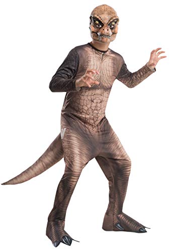 Jurassic World - Disfraz de dinosaurio T-Rex para niños, infantil talla 5-7 años (Rubie's 610814-M)