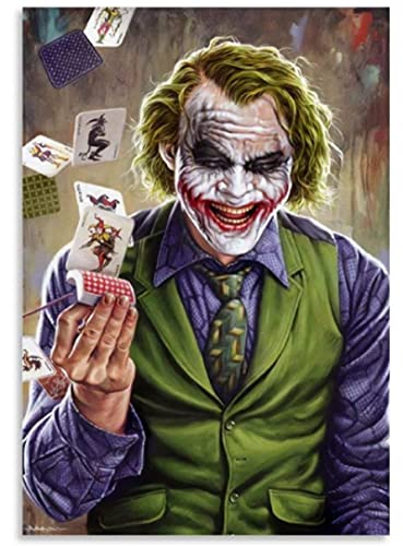 JYSHC Jigsaw Puzzle 1000 Piezas Heath Ledger Joker Posters Madera Juguetes para Adultos Juego De Descompresión Fe168Jw