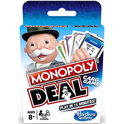 Kids Toys Play Time Monopoly Deal 2019 Edición Juego de cartas - Edad: 8+