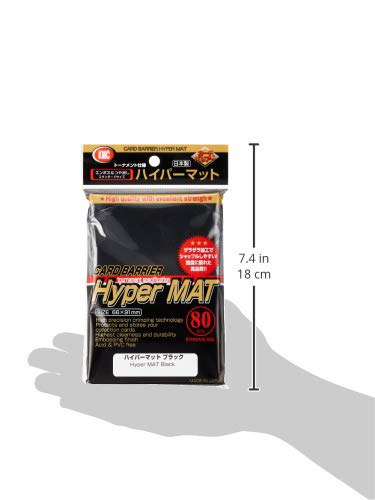 KMC Card Barrier Hyper Mat Series Hyper Mat Black