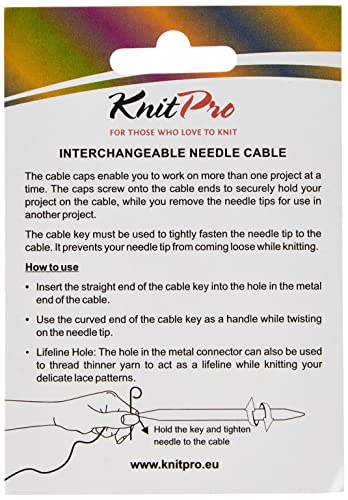 KnitPro KP10503 - Cordón de adorno de costura, 100 cm