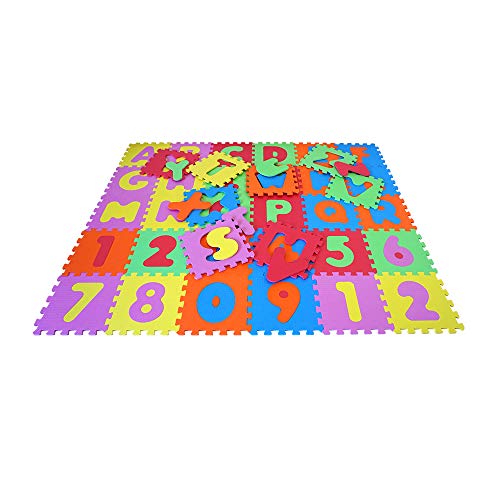 Knorrtoys 21004 – Puzzle Matte, 86 Piezas, Alfombra de Espuma Multicolor.