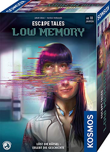 Kosmos 695156 Escape Tales Low Memory Resuelve los Puzzles Experimenta la Historia Escape Room Juego emocionante Juego de Mesa Durante 18 años y más para 1-4 Personas múltiples jugables