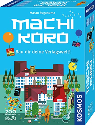KOSMOS- Machi Koro – Construye tu Mundo Editorial Juego, Multicolor (682378)