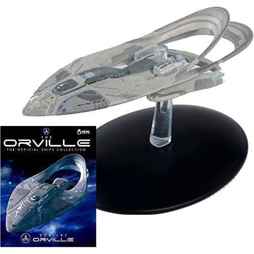La colección Orville Starships | ECV-197 Orville con revista número 1 por Eaglemoss Hero Collector