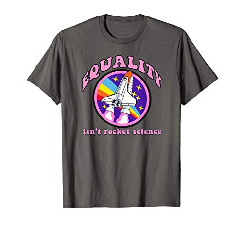 LA IGUALDAD NO ES CIENCIA DE ROCKET LGBT Gay Pride Meme Camiseta