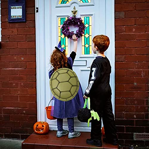 Lamptti Cosplay Disfraz de Concha de Tortuga, Novedad para niños, Mochila con Concha de Tortuga, Accesorios para el Escenario, Accesorios para Disfraces de Navidad y Halloween