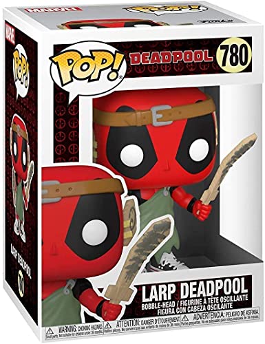 LARP Deadpool Pop #780 Pop Marvel Deadpool Vinyl Figure (Bundled with EcoTek Protector to Protect Display Box)