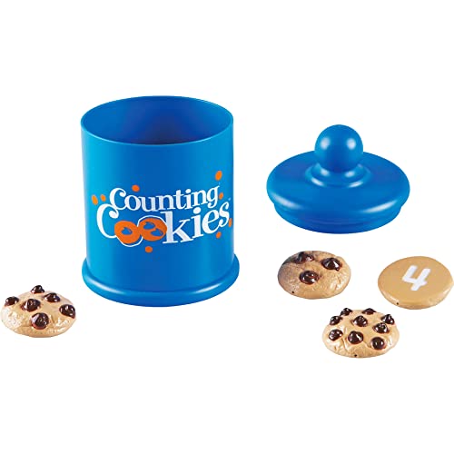 Learning Resources- Galletas para Contar Counting Cookies de Smart Snacks, Color (LER7348)