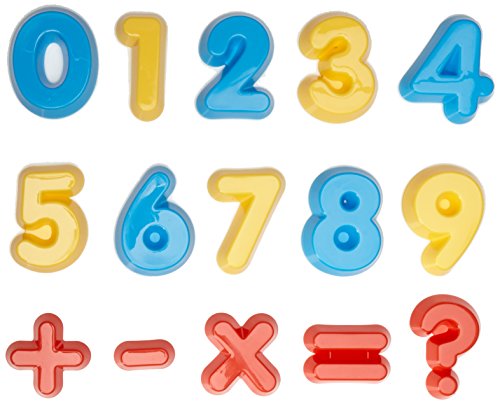 Learning Resources- Moldes para la Arena de los números y los símbolos de Operaciones, Color, 22.9 (LSP1452-UKM)