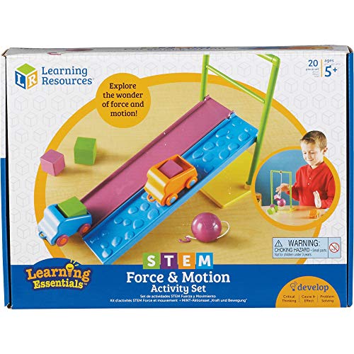 Learning Resources- Set de Actividades de Stem-Fuerza y Movimiento, Multicolor (LER2822) , color/modelo surtido
