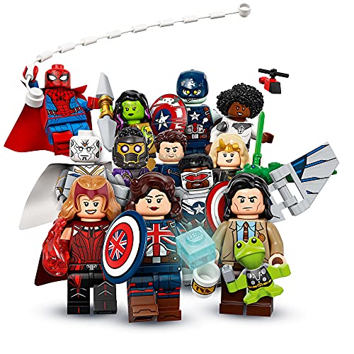 LEGO 71031 Minifiguras de Marvel Studios, Juguete de Construcción de Superhéroes (1 de 12), Regalos para Niños a Partir de 5 Años
