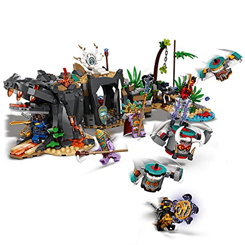 LEGO 71747 Ninjago Aldea de los Guardianes Juguete de construcción con Mini Figuras de Ninja Cole y más para Niños 8 años