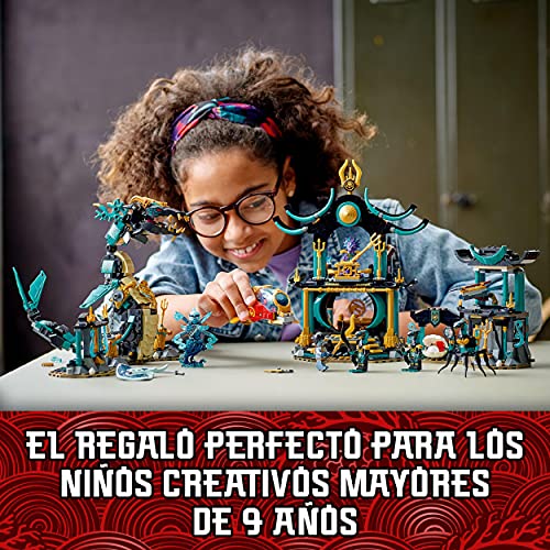 LEGO 71755 Ninjago Templo del Mar Infinito, Juguete de Construcción para Niños +9 Años con Mini Figuras de los Ninjas