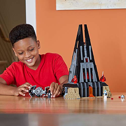LEGO 75251 Star Wars Darth Vader's Castle Set de construcción con Tie Advanced Fighter Model y 2 Minifiguras Dark Lord