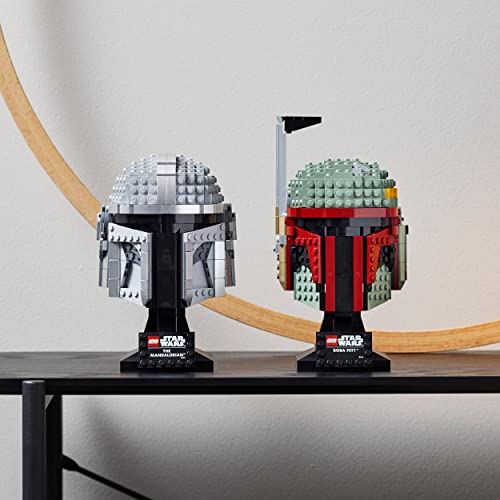 LEGO 75328 Star Wars Casco del Mandaloriano, Set de Maqueta para Construir, Pieza Coleccionable, Idea de Regalo para Adultos