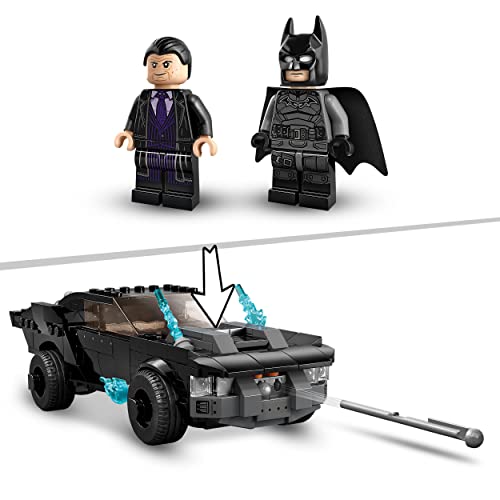 LEGO 76181 DC Batman Batmobile: The Penguin ChaseCar Toy with 2 Minifigures, 2022 Super Heroes Set, Gift Idea for Kids 8 Years Old
