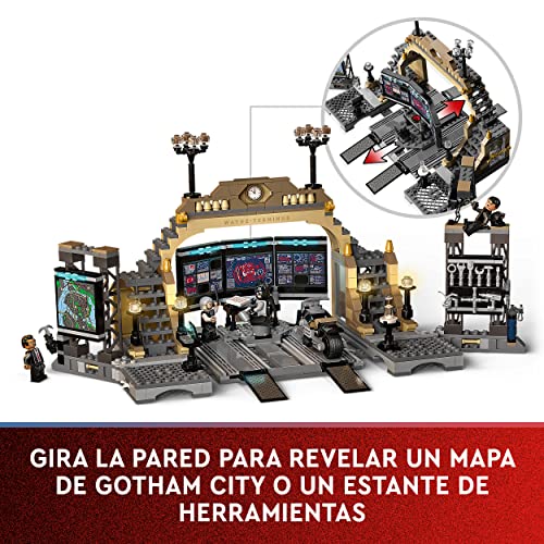 LEGO 76183 DC Batman Batcueva: Combate contra The Riddler, Set con Moto de Juguete y Mini Figuras de Catwoman y Alfred