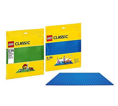 LEGO Classic 10700 - Placa de construcción Classic 10714, color azul, juego creativo