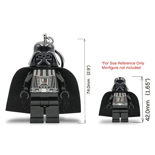Lego Star Wars Darth Vader Llavero de luz – Figura de 7,6 cm de Alto