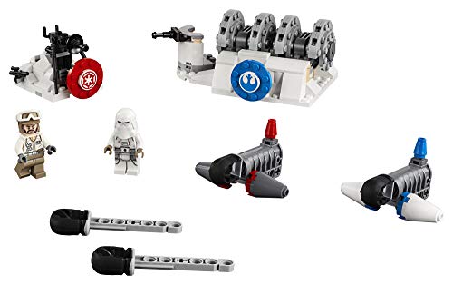 LEGO Star Wars: The Empire Strikes Back Action Battle Hoth Generator Attack 75239 Building Kit, New 2019 (235 Pieces)