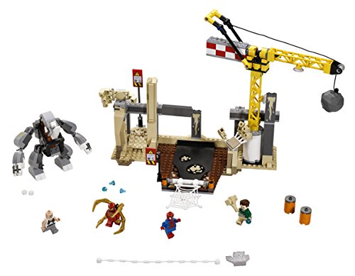 LEGO Super Heroes 76037 Rhino and Sandman Super Villain Team-Up Building Kit by LEGO