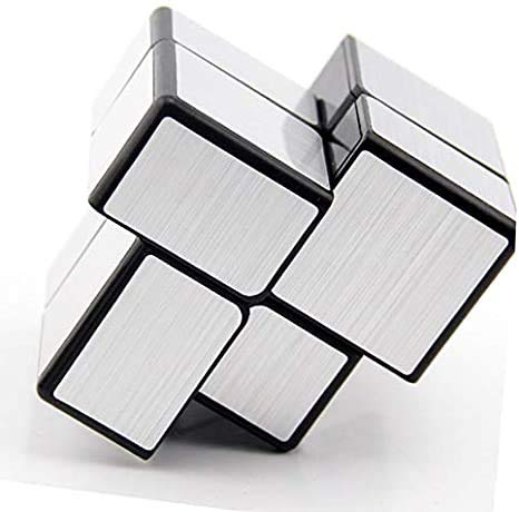 Level25 Cubo 2x2x2 Mirror Cube 2x2 Plateado Regalo Original