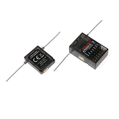 LICHIFIT AR6210 DSMX Receptor RX Soporte DSM2 para JR Spektrum Transmisor TX RC