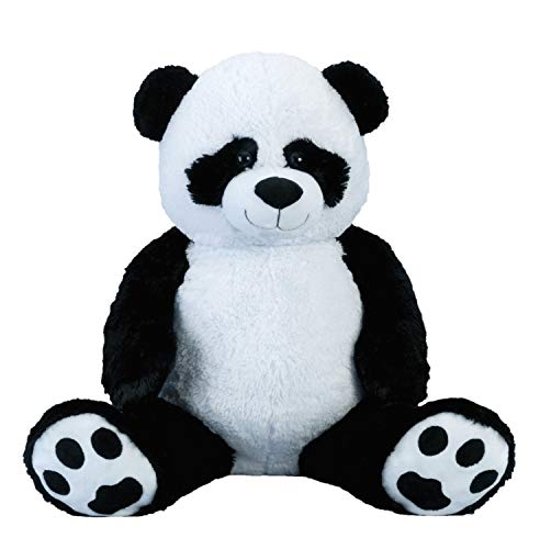 Lifestyle & More Oso Panda Gigante Oso de Peluche XXL 100 cm de Alto Peluche Panda Aterciopelado Suave - to Love