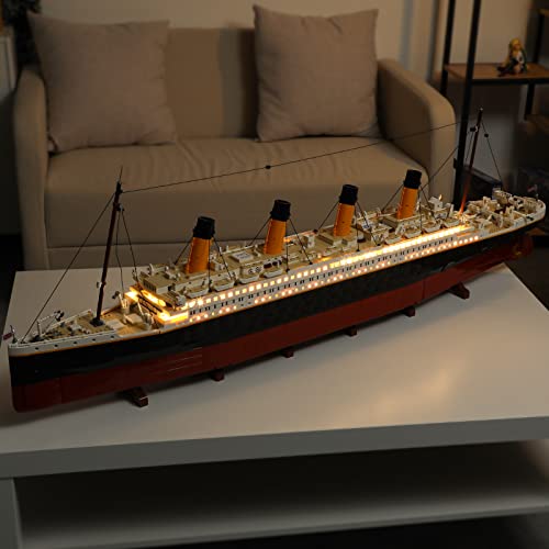 Lightailing Kit de luz LED para Lego 10294 Titanic - Compatible con los Modelos de Bloques de construcción Lego Creator Expert 10294 - No Incluye el Set de Lego