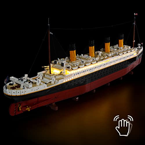 Lightailing Kit de luz LED para Lego 10294 Titanic - Compatible con los Modelos de Bloques de construcción Lego Creator Expert 10294 - No Incluye el Set de Lego