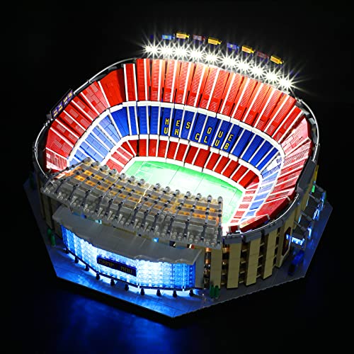 LIGHTAILING Uso: El Conjunto de Luces se Utiliza para iluminar el Lego 10284 Camp NOU – FC Barcelona (NO Incluido en Conjunto de Lego).