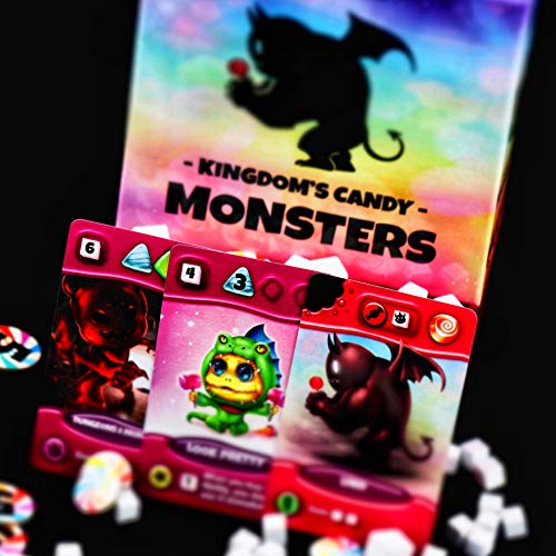 LITTLE ROCKET GAMES Kingdom Candy Monsters - Juego de mesa en italiano